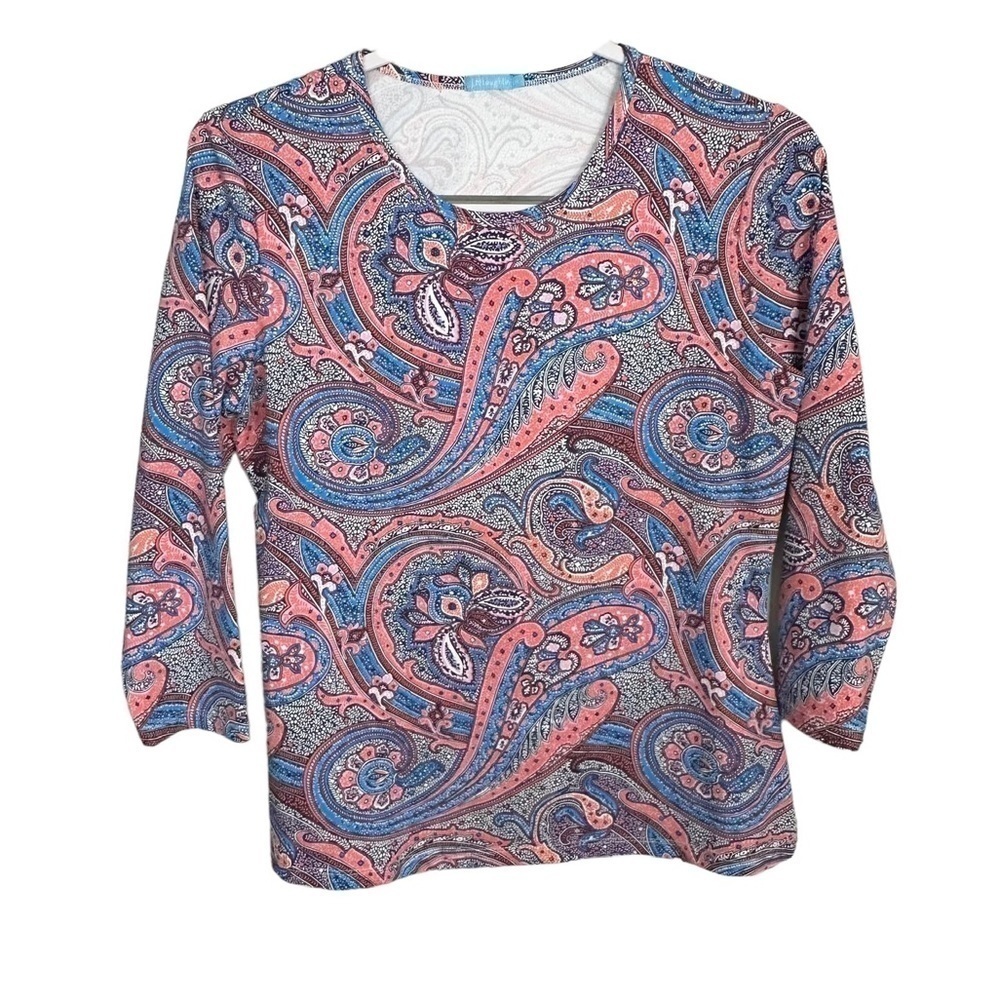 J.McLaughlin Paisley Catalina Cloth Stretch Top